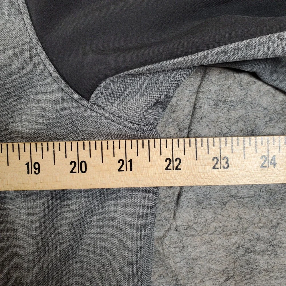 The North Face Apex Jacket Men Medium Gray Black Bionic Softshell Full Zip Coat